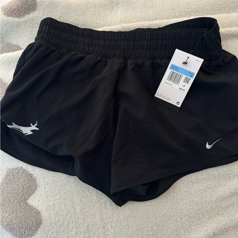 Nike Women’s Black Running Shorts with logo
